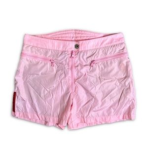 Prada Sport Spring 1999 pink nylon shorts